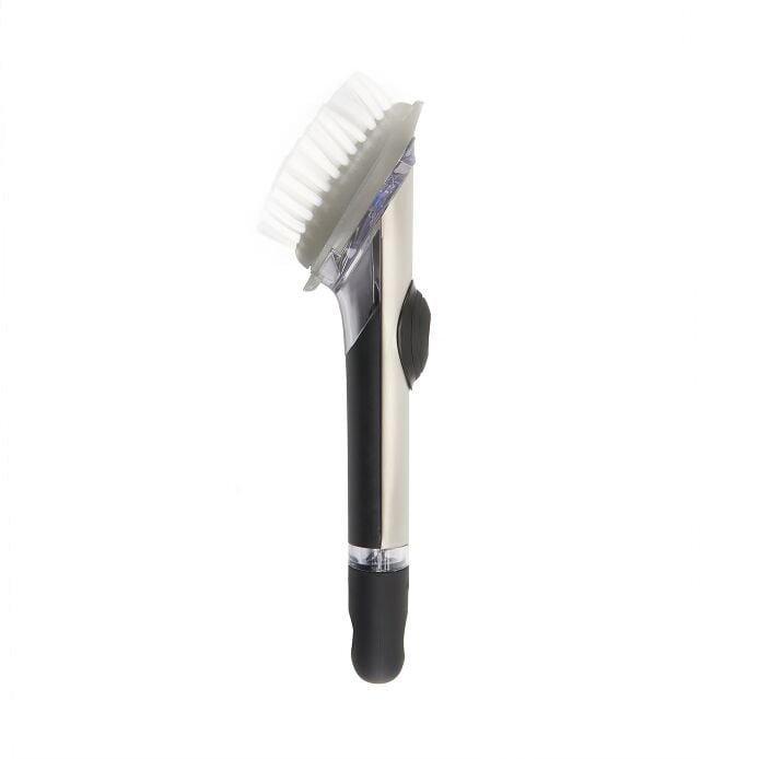 Steel Soap Dispensing Dish Brush Z5