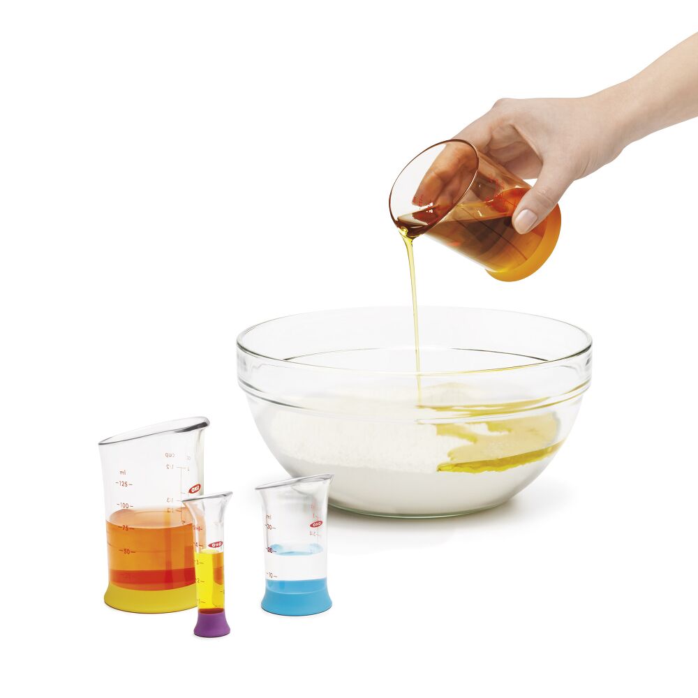 7 Piece Liquid Measuring Beaker Set F5