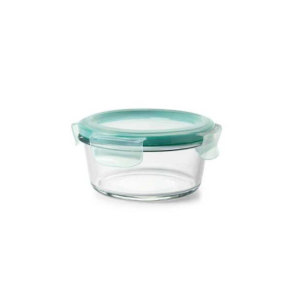 2 Cup Smart Seal Glass Round Container R4