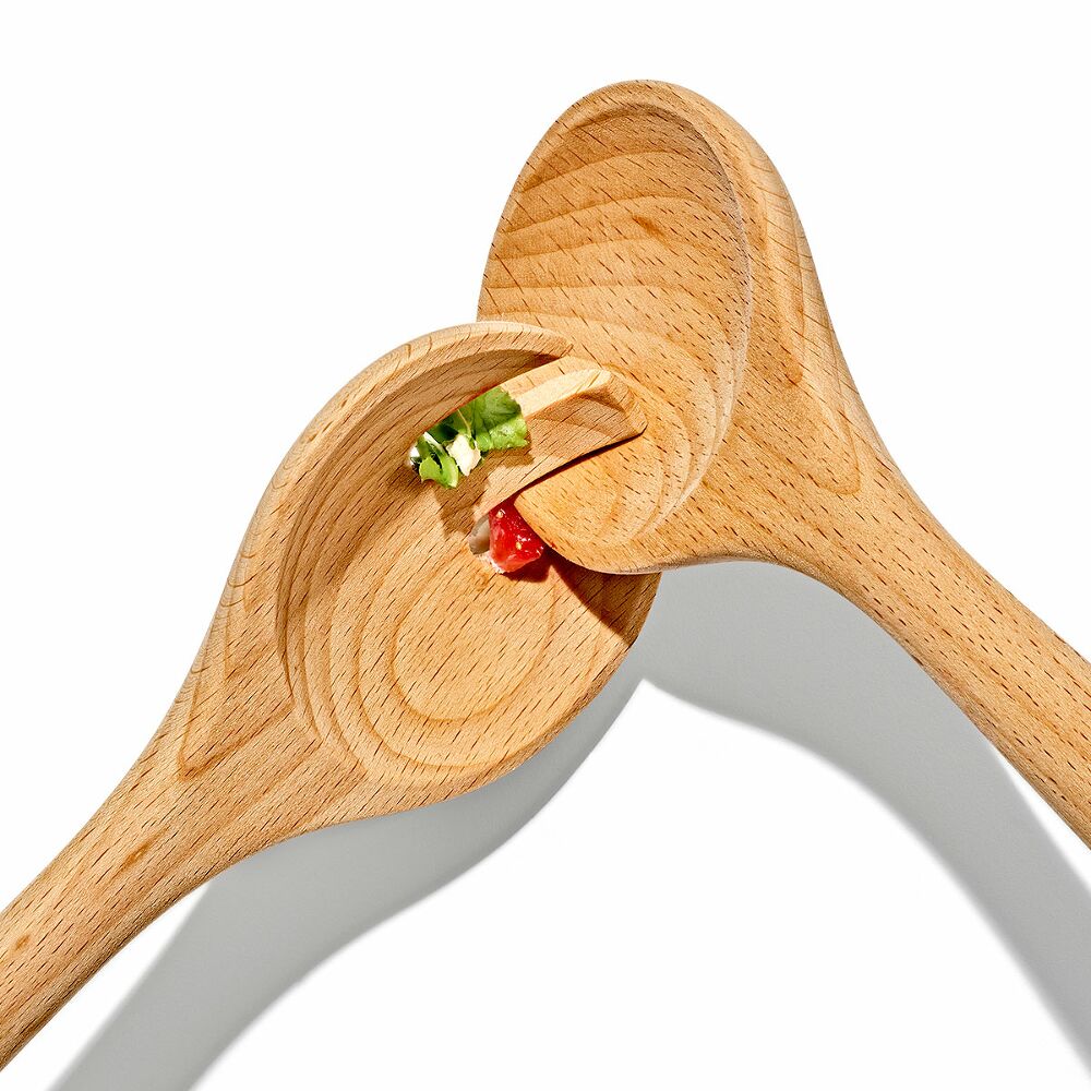 Beechwood Salad Servers – 2-Piece Set V4