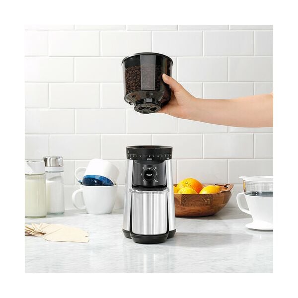 Replacement Hopper with Lid for Conical Burr Coffee Grinder M1