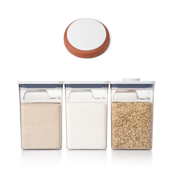 POP Brown Sugar Keeper & 6-Piece POP Container Set Bundle H2