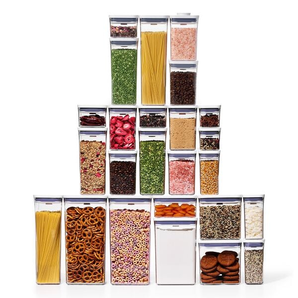 5-Piece POP Container Set & 20-Piece POP Container Set Bundle T3