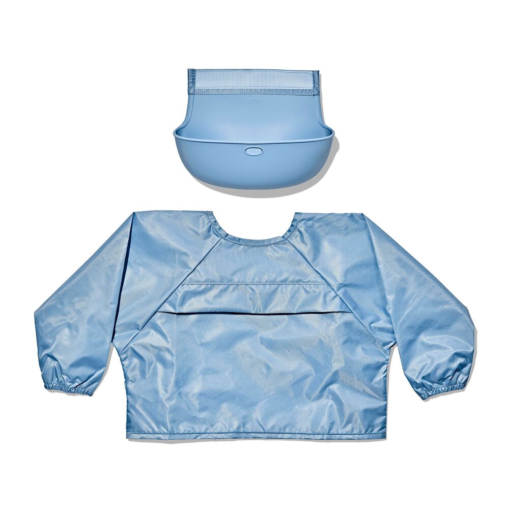 Sleeved Roll-Up Bib - Dusk D1