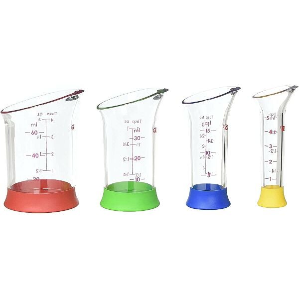 4 Piece Mini Measuring Beaker Set Y3