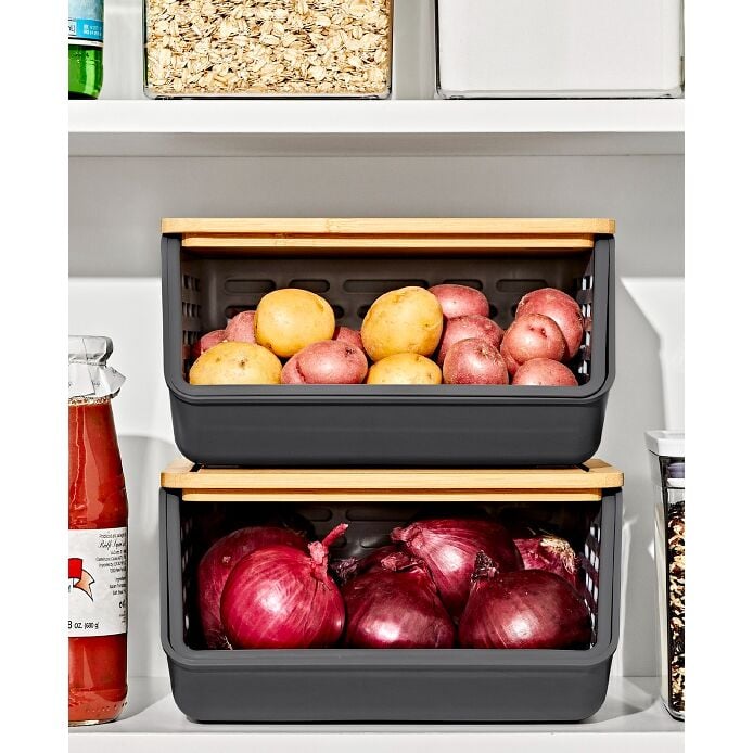 Produce Saver - Root Vegetable Bin with Lid K1