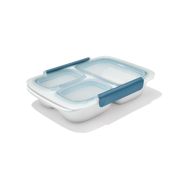 Prep & Go 4.1-Cup Divided Container - Ocean Blue I0