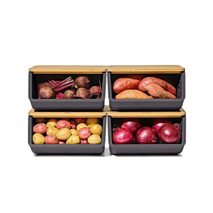 Produce Saver - Root Vegetable Bin with Lid K1