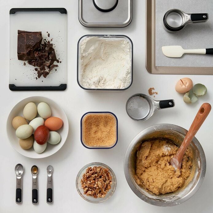 Stainless Steel Measuring Cups and Spoons Set A4