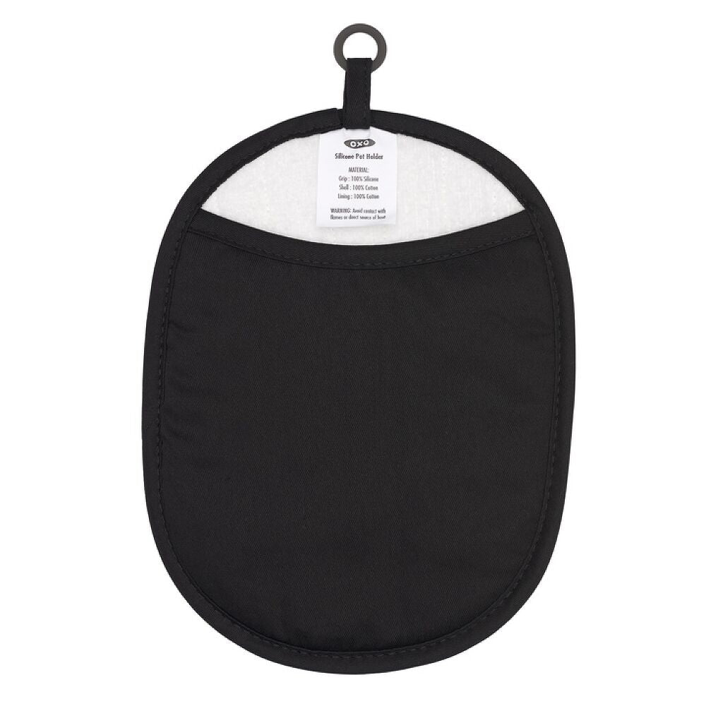 Silicone Pot Holder - Black L2