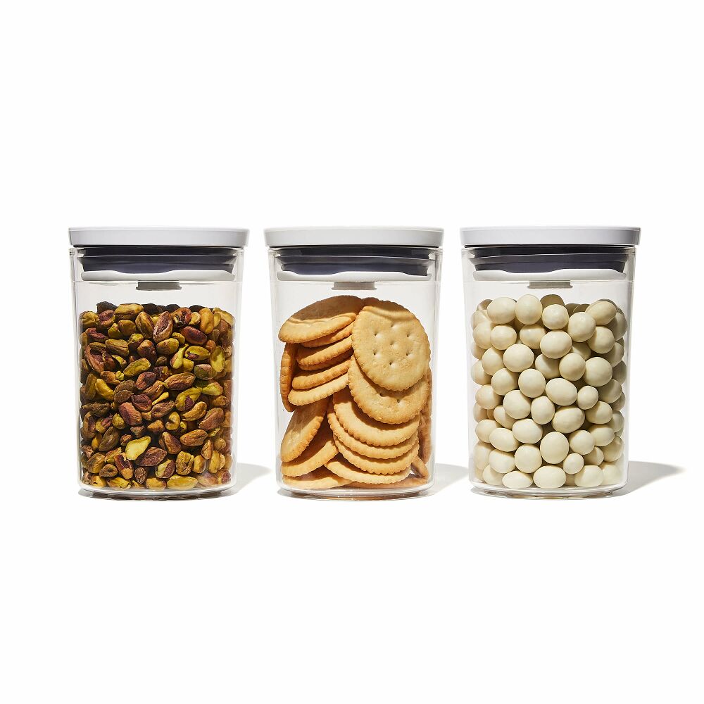 POP Round Canister 3-Piece Mini Bath Set (0.6 Qt) A6