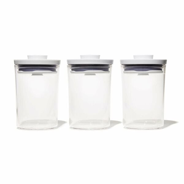 POP Round Canister 3-Piece Mini Bath Set (0.6 Qt) A6