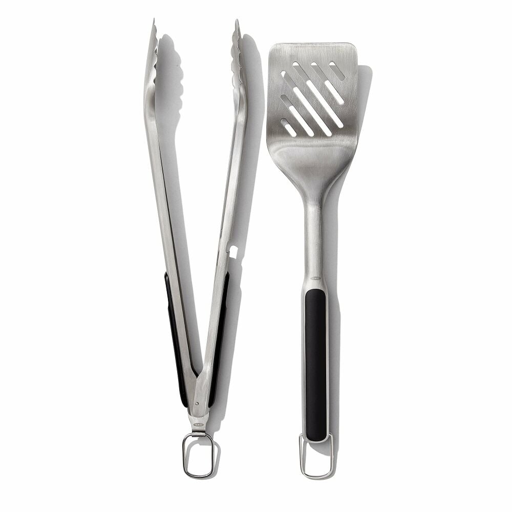 OXO Good Grips Grilling Turner and Tongs Set K3