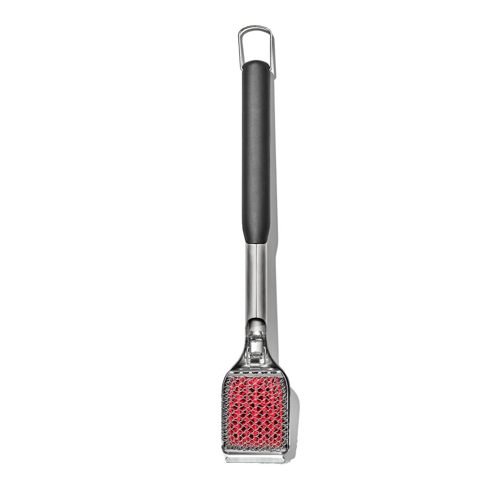 Coiled Grill Brush With Replaceable Head B0