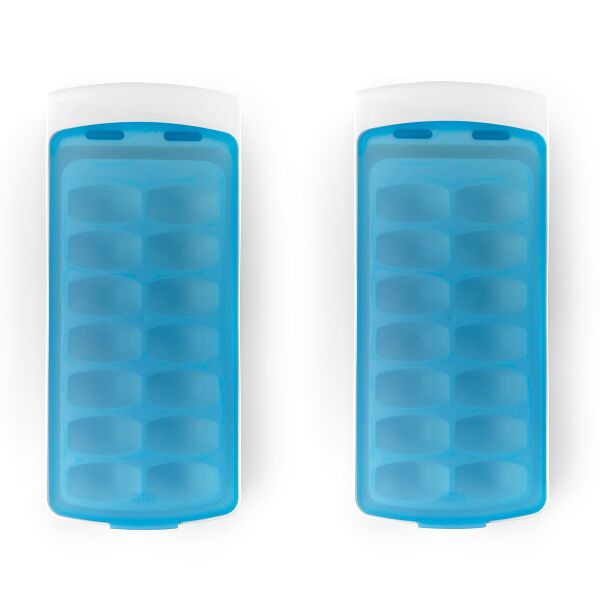 No-Spill Ice Cube Tray - 2 Pack Q7