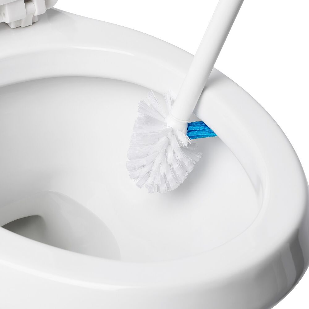 Toilet Brush with Rim Cleaner W5