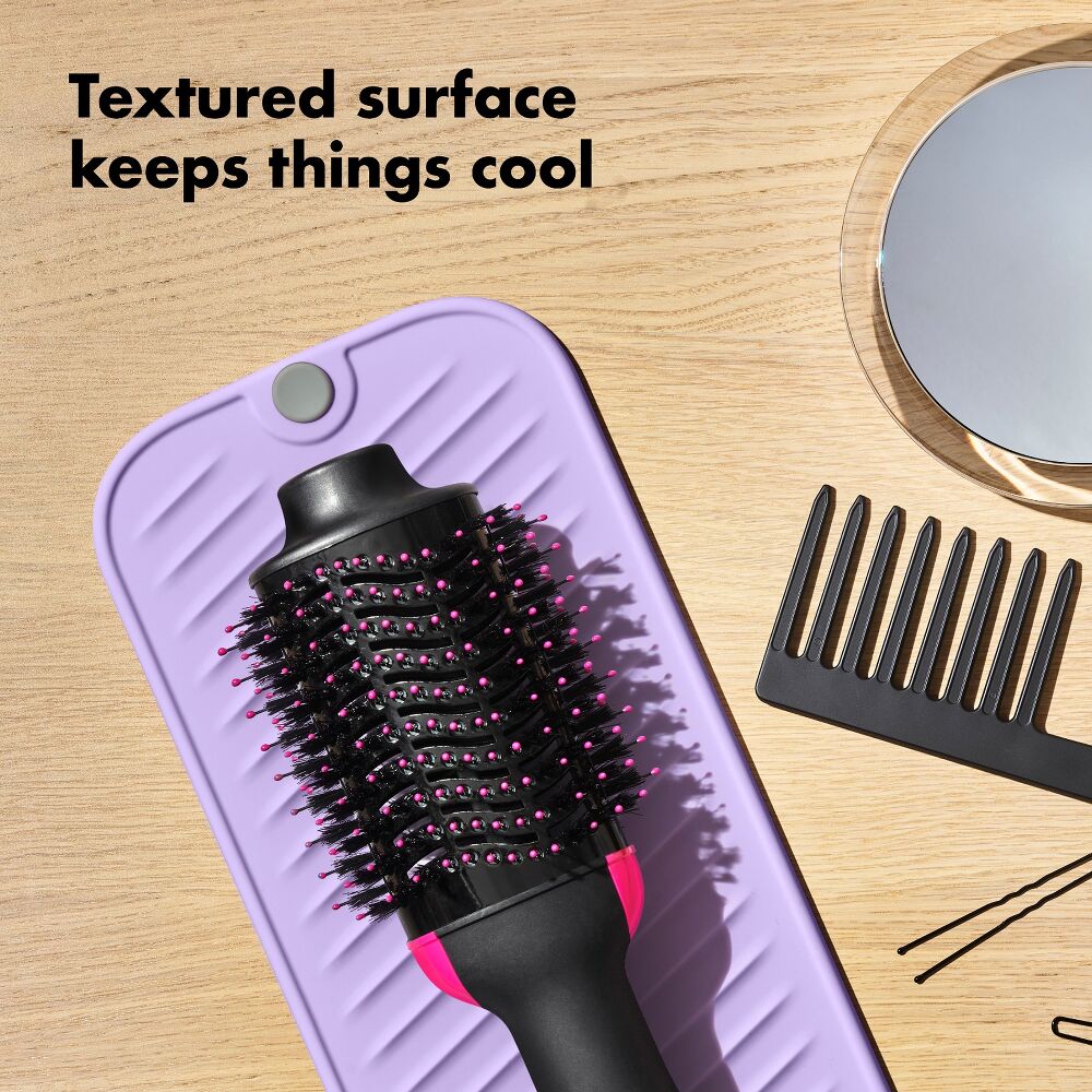 Hot Styling Tool Mat - Lavender A0