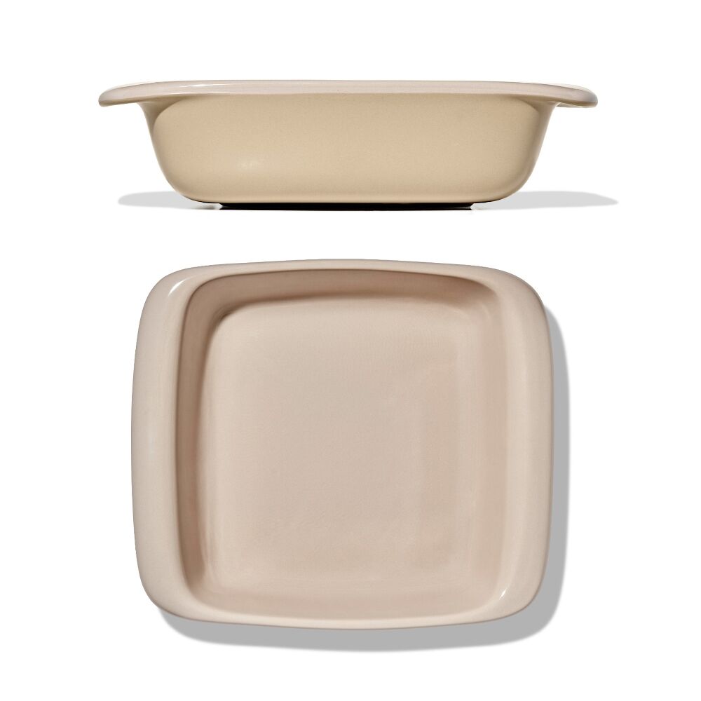 2 Qt Square Stoneware Baking Dish A0