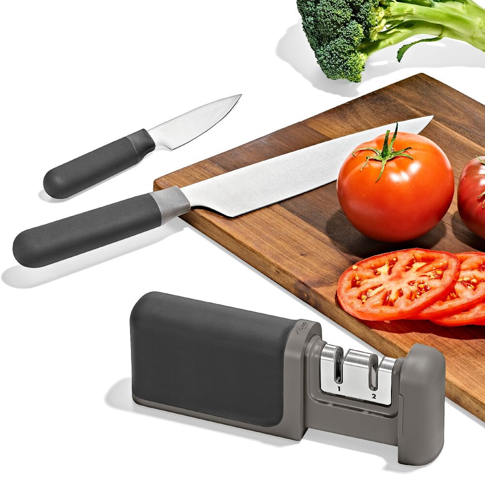 3-Piece Knife & Sharpener Set W1
