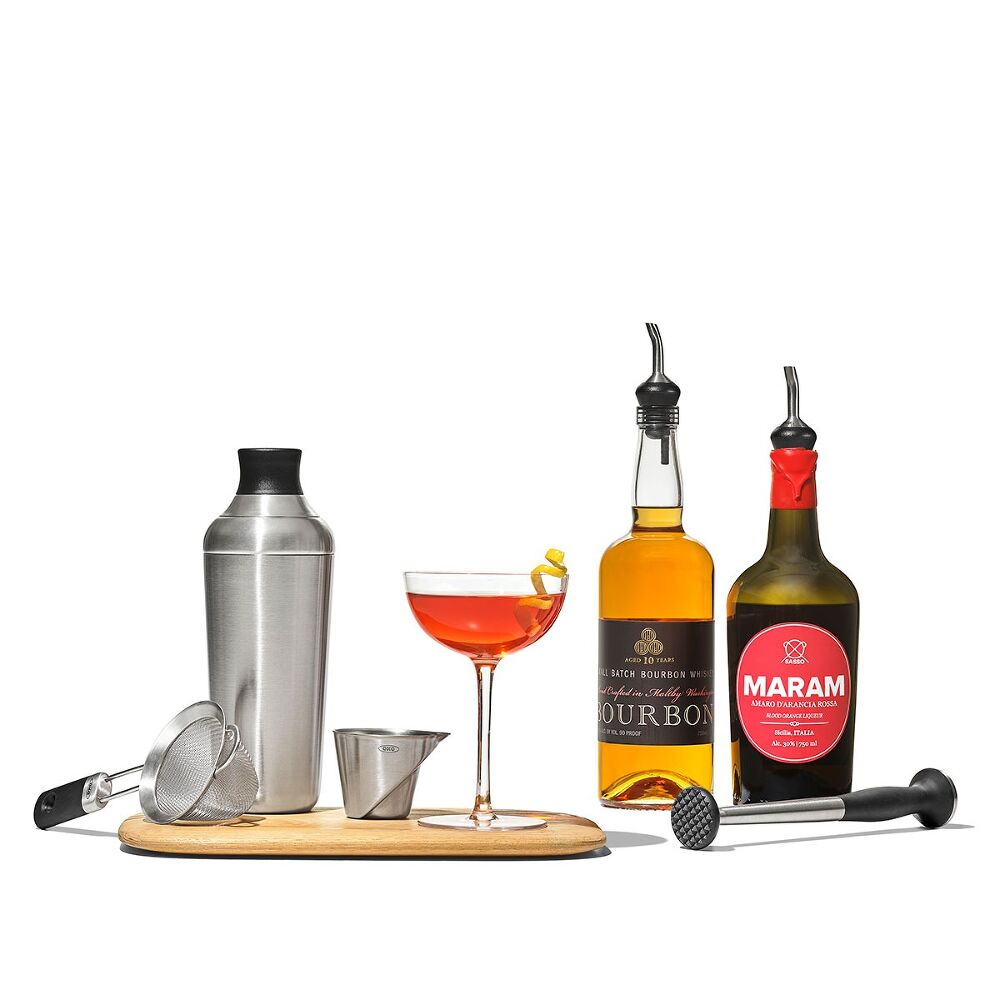 Steel 6-Piece Barware Set B0