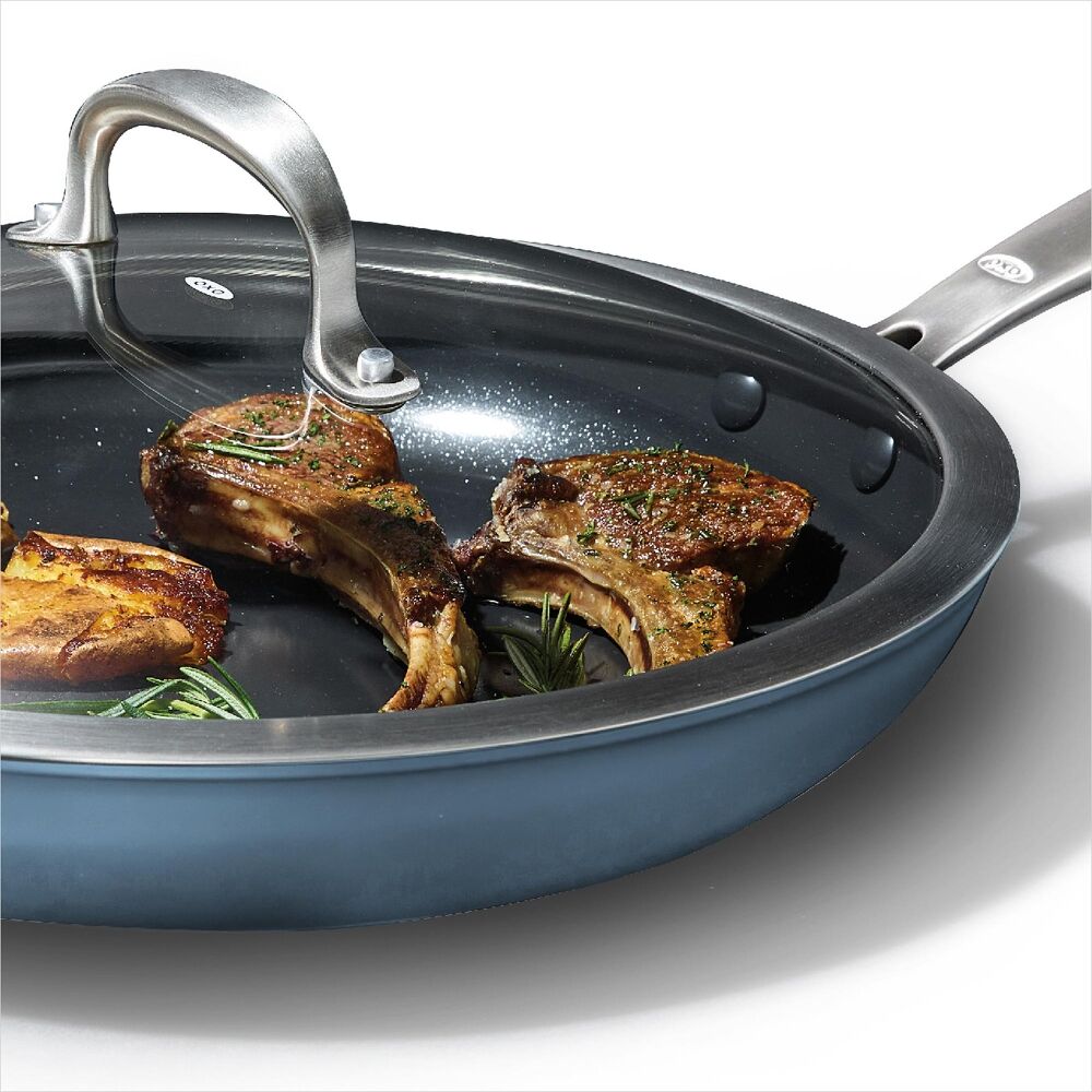 OXO Enhanced Non-Stick 12-Inch Frypan with Lid D8