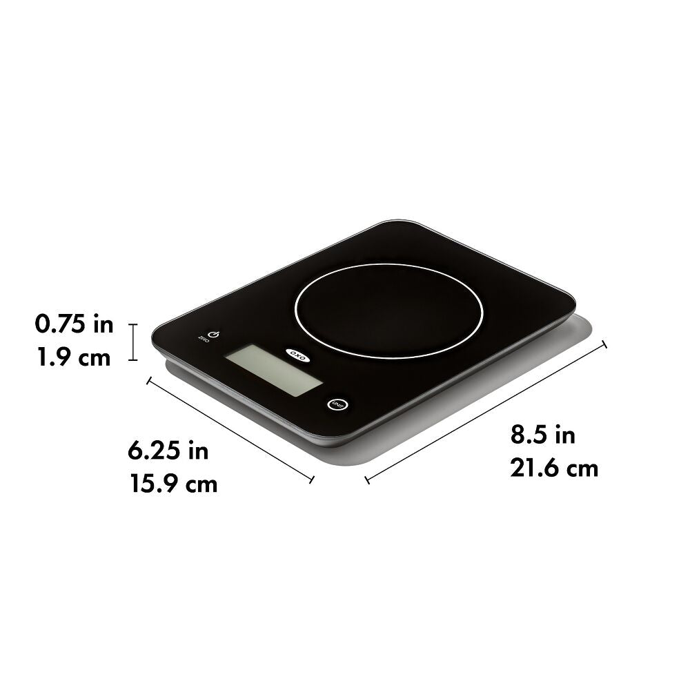 Everyday Glass Food Scale 11lbs/5kg G3