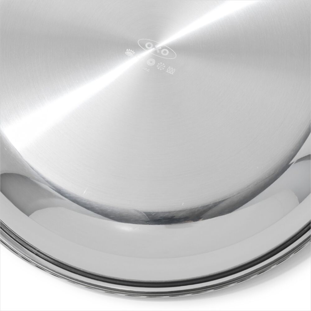 Trident Hybrid Non-Stick Stainless Steel 8 in Fry Pan X3