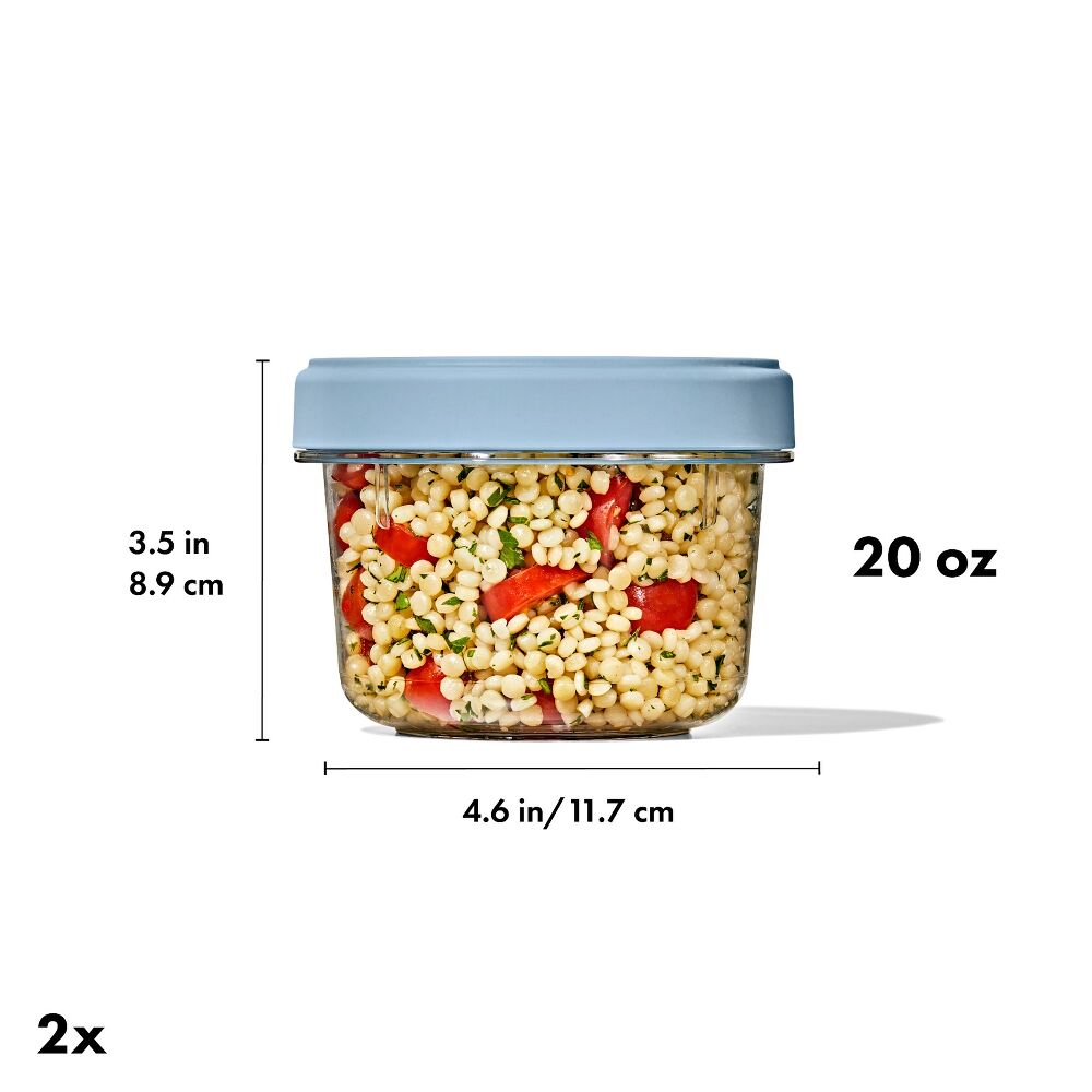 Twist & Stack Container (20 oz) – 2-Pack T3