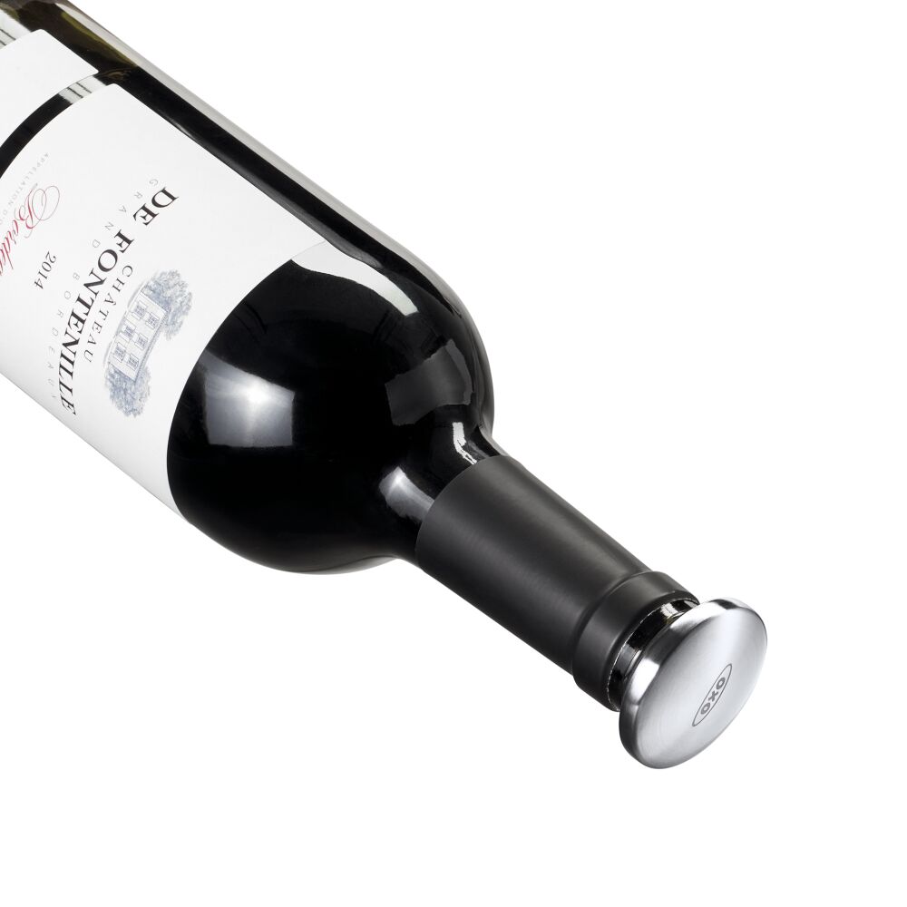 2-Piece Spillproof Wine Stopper F8