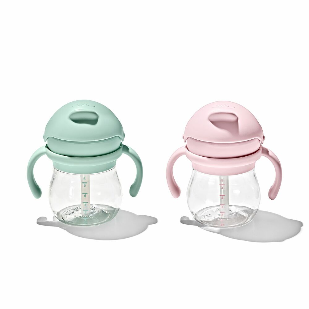 Transitions 6 Oz Straw Cup with Handles Set C5