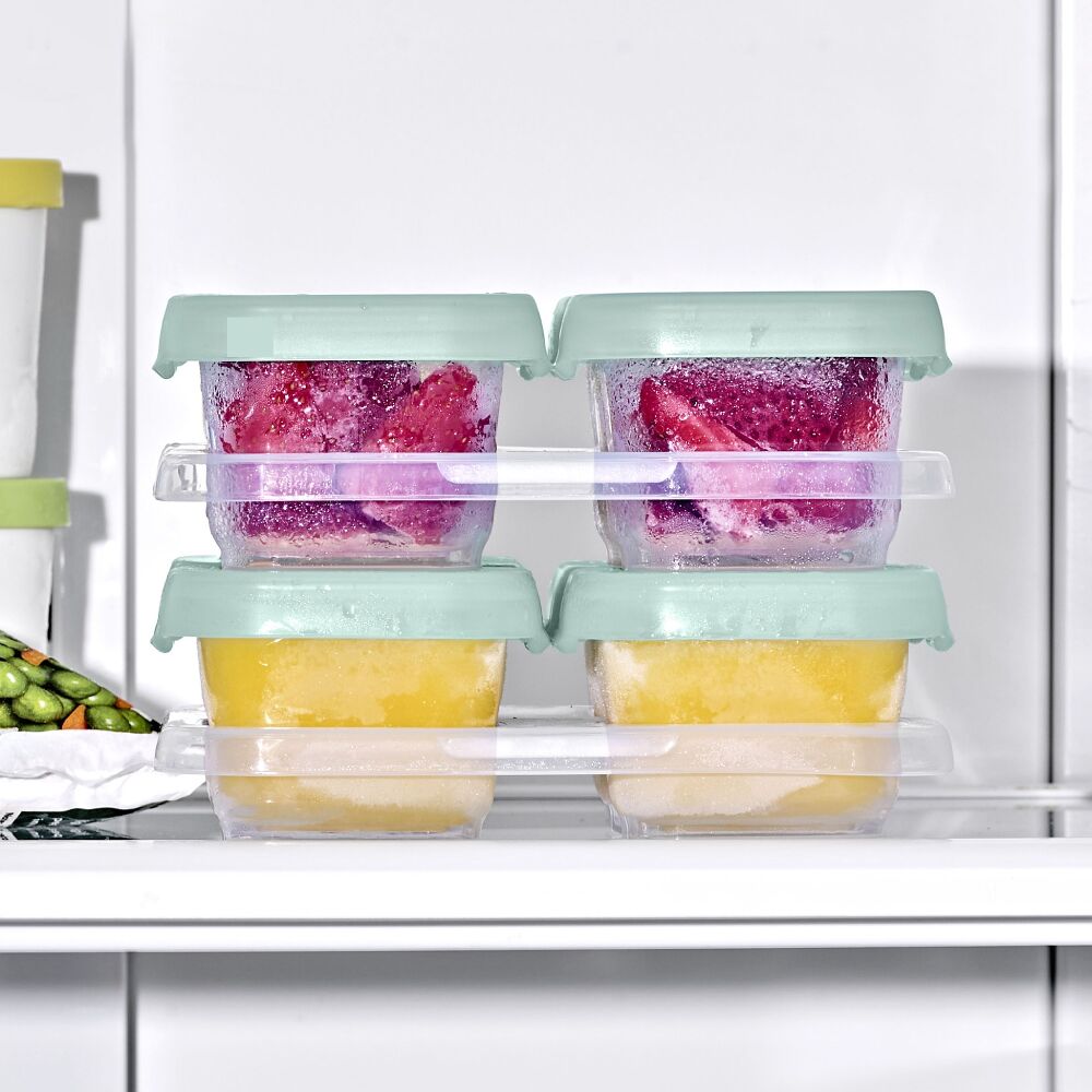 Baby Blocks Food Storage Containers (4 oz) - Opal Q9