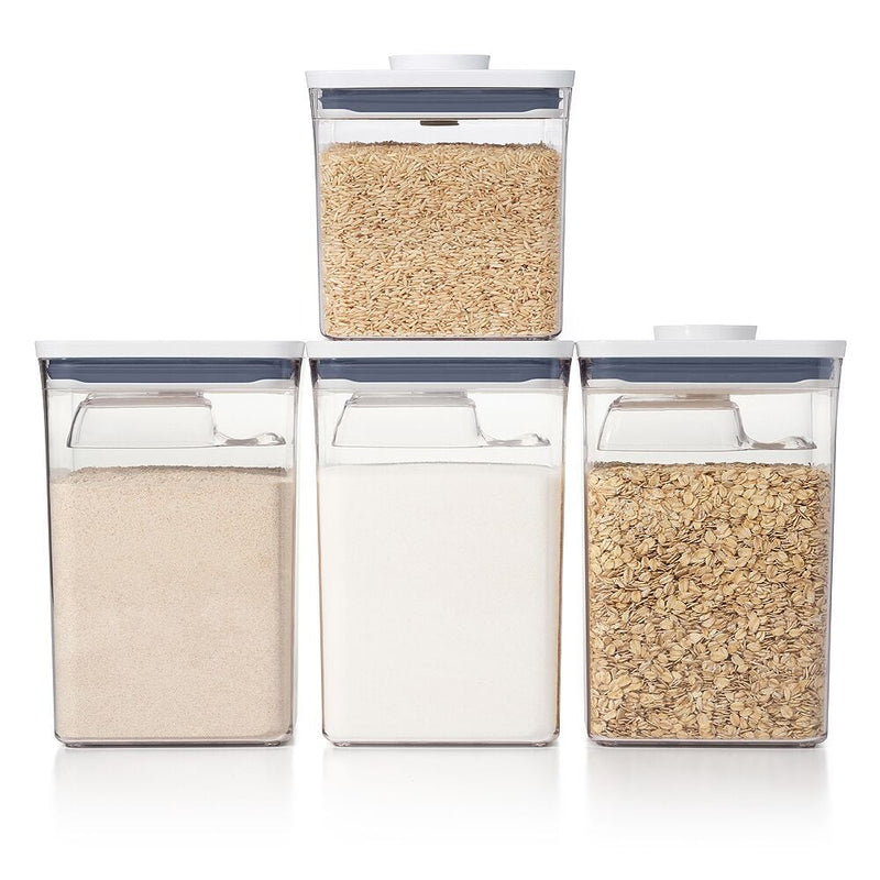 POP Container - Big Square Short (2.8 Qt.) & 6-Piece POP Container Set Bundle C9