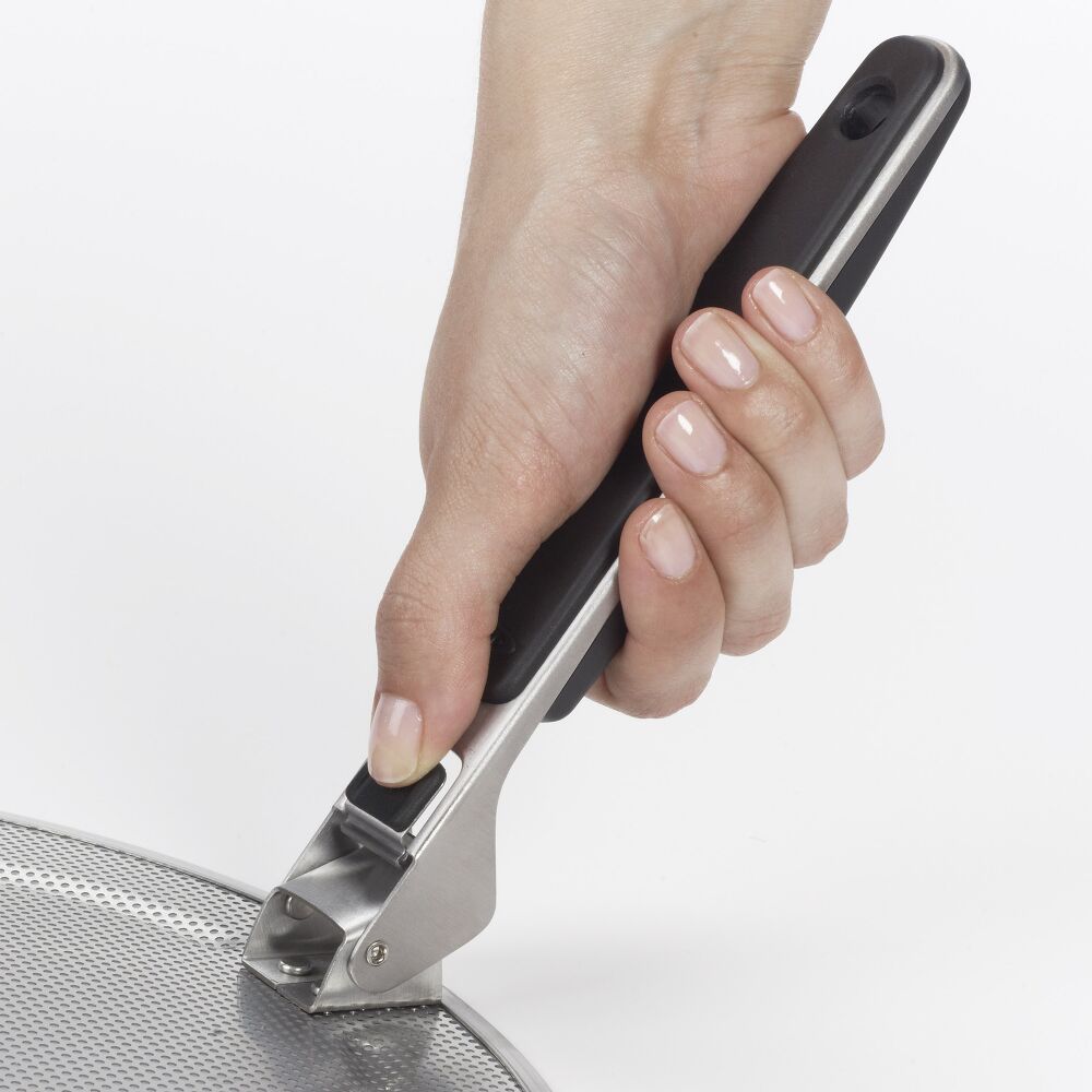 Splatter Screen With Folding Handle D2