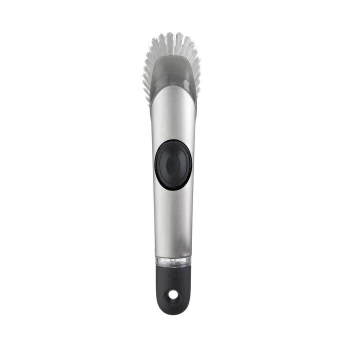 Steel Soap Dispensing Dish Brush Z5