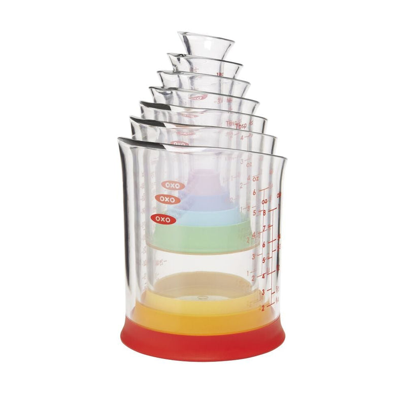 7 Piece Liquid Measuring Beaker Set F5
