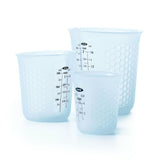 3 Piece Squeeze & Pour Silicone Measuring Cup Set H4