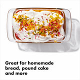 1.6 Qt Loaf Baking Dish with Lid X4