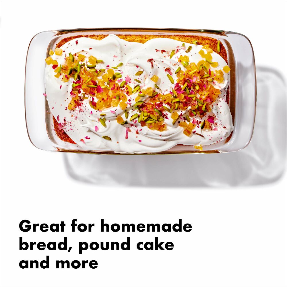 1.6 Qt Loaf Baking Dish with Lid X4