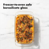 1.6 Qt Loaf Baking Dish with Lid X4