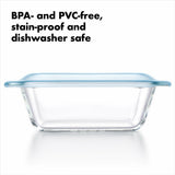 1.6 Qt Loaf Baking Dish with Lid X4