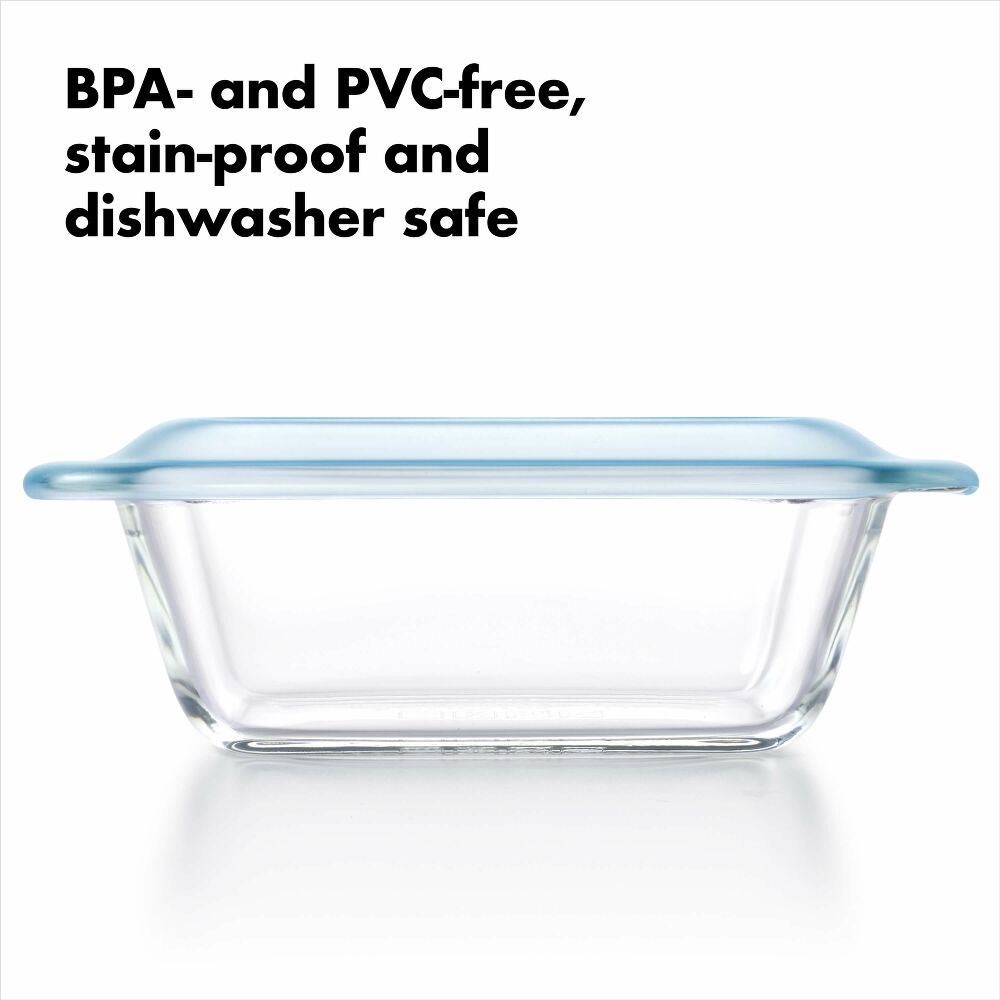 1.6 Qt Loaf Baking Dish with Lid X4
