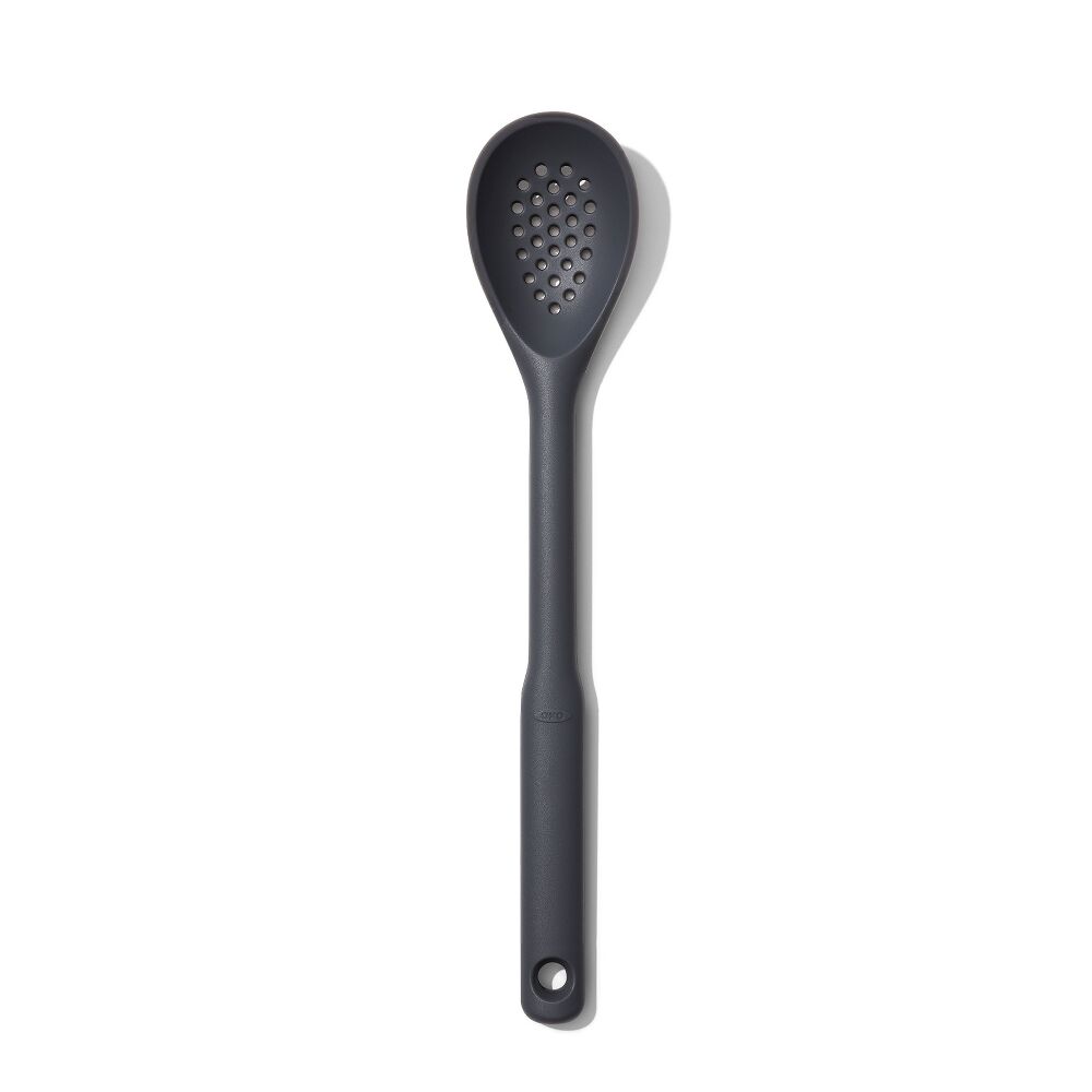 OXO Good Grips Silicone Slotted Spoon - Peppercorn O3