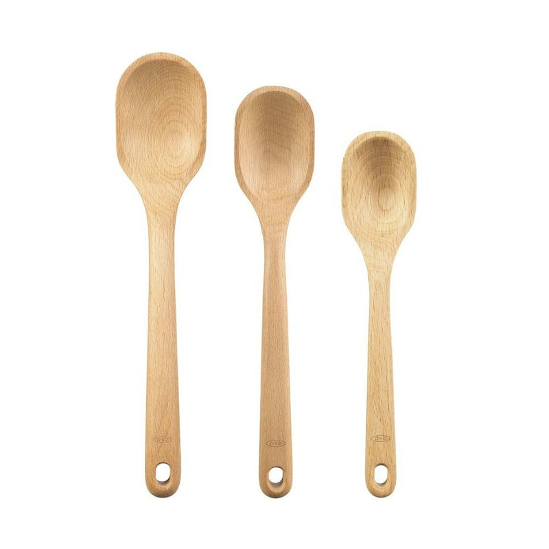3 Piece Wooden Spoon Set S6
