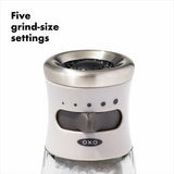 Contoured Mess-Free Salt Grinder C9