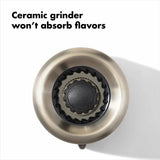 Contoured Mess-Free Pepper Grinder D2