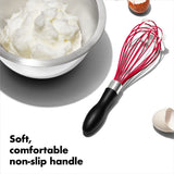 2 Pc Silicone Whisk Set O7