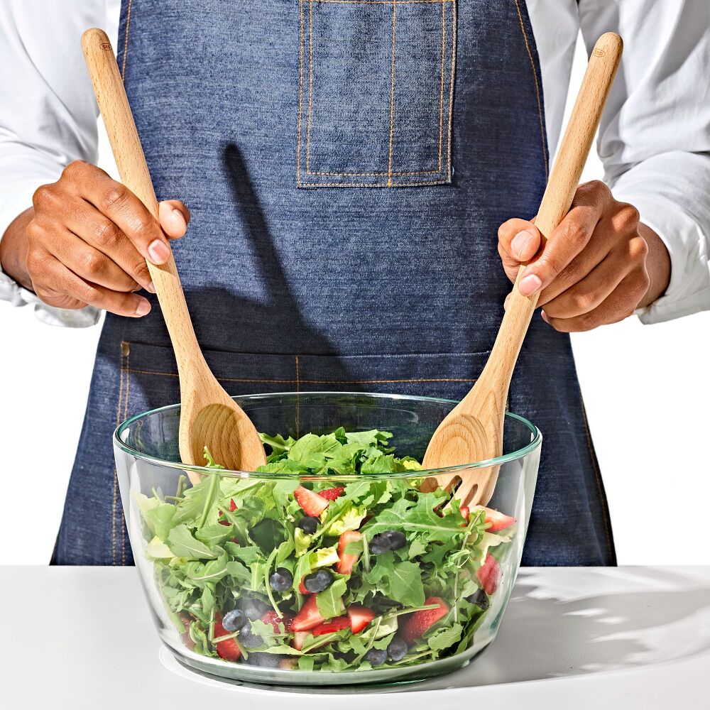 Beechwood Salad Servers – 2-Piece Set V4