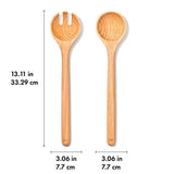 Beechwood Salad Servers – 2-Piece Set V4