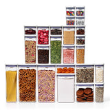 20-Piece POP Container Set & POP 4-Piece Mini Container Set Bundle G0
