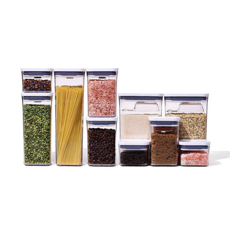 5-Piece POP Container Set & 8-Piece POP Container Baking Set Bundle X9